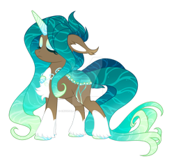 Size: 1024x958 | Tagged: safe, artist:crystal-tranquility, imported from derpibooru, oc, oc:fair lagoon, original species, pond pony, eyes closed, female, simple background, solo, transparent background