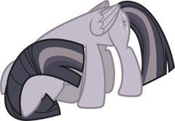 Size: 4096x2832 | Tagged: safe, artist:90sigma, artist:wardex101, edit, imported from derpibooru, twilight sparkle, alicorn, pony, the hooffields and mccolts, depressed, discorded, discorded twilight, eyes closed, female, high res, mare, sad, simple background, solo, transparent background, twilight sparkle (alicorn), twilight tragedy, vector