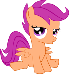 Size: 2359x2543 | Tagged: safe, artist:gusteaureeze, imported from derpibooru, scootaloo, pegasus, pony, duckface, female, filly, foal, high res, simple background, solo, transparent background