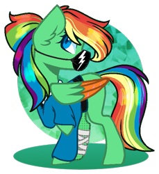 Size: 533x583 | Tagged: safe, artist:stormcloud-yt, imported from derpibooru, oc, oc only, pegasus, pony, base used, clothes, ear fluff, face mask, female, mare, mask, multicolored hair, pegasus oc, rainbow hair, simple background, solo, transparent background, wings