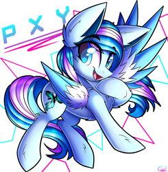 Size: 2256x2304 | Tagged: safe, artist:kaleido-art, imported from derpibooru, oc, oc only, pegasus, pony, solo