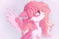 Size: 3000x2000 | Tagged: safe, artist:raily, imported from derpibooru, oc, pegasus, pony, bust, solo