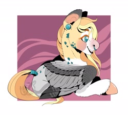 Size: 2153x1945 | Tagged: safe, artist:nynehells, imported from derpibooru, oc, oc only, pegasus, pony, solo