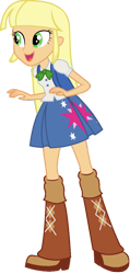 Size: 616x1295 | Tagged: safe, artist:iamsheila, imported from derpibooru, applejack, twilight sparkle, equestria girls, clothes, palette swap, recolor, shirt, shoes, simple background, skirt, solo, transparent background