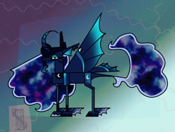 Size: 1280x964 | Tagged: safe, artist:laps-sp, imported from derpibooru, princess luna, pony, abstract, solo