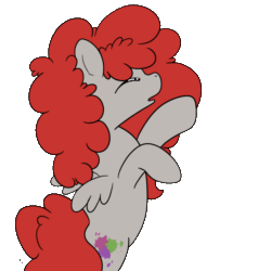Size: 1000x1000 | Tagged: safe, artist:nine the divine, imported from derpibooru, oc, oc only, oc:scenic spatter, pegasus, pony, animated, gif, simple background, solo, transparent background