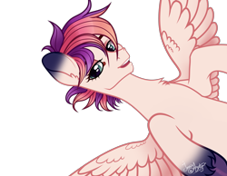 Size: 4500x3500 | Tagged: safe, artist:77jessieponygames77, imported from derpibooru, oc, oc only, pegasus, pony, bust, eyelashes, female, mare, pegasus oc, simple background, smiling, solo, transparent background, wings