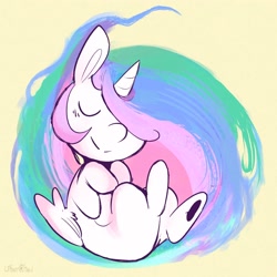 Size: 3000x3000 | Tagged: safe, artist:urbanqhoul, imported from derpibooru, princess celestia, alicorn, pony, solo