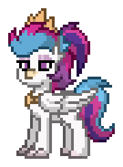 Size: 180x244 | Tagged: safe, artist:topsangtheman, imported from derpibooru, queen novo, classical hippogriff, hippogriff, pony, pony town, my little pony: the movie, simple background, solo, transparent background