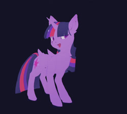 Size: 1385x1240 | Tagged: safe, artist:inkhooves, imported from derpibooru, twilight sparkle, alicorn, pony, black background, female, mare, open mouth, open smile, simple background, smiling, solo, twilight sparkle (alicorn)