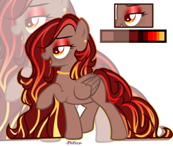 Size: 2486x2103 | Tagged: safe, artist:dillice, imported from derpibooru, oc, oc only, pegasus, pony, base used, bedroom eyes, choker, eyelashes, female, mare, pegasus oc, raised hoof, wings, zoom layer