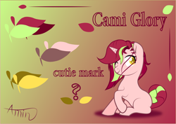Size: 4966x3513 | Tagged: safe, artist:c.a.m.e.l.l.i.a, imported from derpibooru, oc, oc only, oc:camelli glory, pony, unicorn, no cutie marks yet, reference sheet, solo
