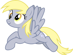 Size: 3973x3000 | Tagged: safe, artist:cloudy glow, imported from derpibooru, derpy hooves, pegasus, pony, twilight's kingdom, .ai available, female, flying, full body, high res, hooves, mare, simple background, smiling, solo, spread wings, tail, transparent background, vector, wings