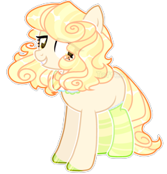 Size: 2101x2189 | Tagged: safe, artist:toffeelavender, imported from derpibooru, oc, oc only, earth pony, pony, base used, clothes, earth pony oc, eyelashes, female, hoof polish, mare, simple background, socks, solo, striped socks, transparent background