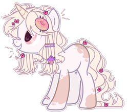 Size: 1741x1525 | Tagged: safe, artist:toffeelavender, imported from derpibooru, oc, oc only, pony, unicorn, base used, donut, female, food, horn, mare, simple background, solo, transparent background, unicorn oc
