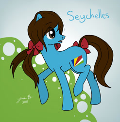 Size: 1695x1716 | Tagged: safe, artist:cisol, imported from derpibooru, pony, female, hetalia, ponified, seychelles, solo