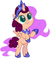 Size: 1004x1174 | Tagged: safe, artist:rickysocks, imported from derpibooru, alicorn, pony, bipedal, crown, female, filly, foal, hoof shoes, jewelry, regalia, simple background, solo, transparent background