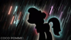 Size: 1920x1080 | Tagged: safe, artist:axelp, imported from derpibooru, coco pommel, earth pony, design, digital art, effects, minimalist, wallpaper