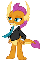 Size: 1280x1880 | Tagged: safe, artist:disneymarvel96, artist:sketchmcreations, edit, imported from derpibooru, vector edit, smolder, dragon, clothes, dragoness, female, necktie, simple background, solo, suit, transparent background, vector