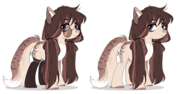 Size: 3865x2064 | Tagged: safe, artist:lissfoxz, imported from derpibooru, oc, oc only, cat, cat pony, original species, pony, base used, clothes, duo, eyelashes, female, mare, simple background, socks, sunglasses, transparent background