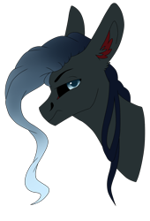 Size: 1224x1797 | Tagged: safe, artist:moonert, imported from derpibooru, oc, oc only, earth pony, pony, bust, earth pony oc, female, mare, simple background, solo, transparent background