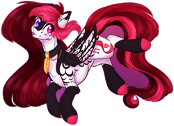 Size: 1959x1421 | Tagged: safe, artist:purplegrim40, imported from derpibooru, oc, oc only, pegasus, pony, colored hooves, female, heterochromia, mare, pegasus oc, simple background, transparent background, wings