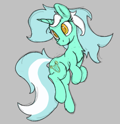 Size: 551x568 | Tagged: safe, artist:firecracker, lyra heartstrings, pony, unicorn, aggie.io, female, mare, simple background, smiling