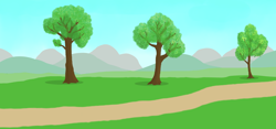 Size: 2252x1051 | Tagged: safe, alternate version, artist:malte279, imported from derpibooru, background, free to use, no pony, path, scenery, tree
