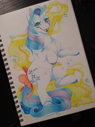 Size: 3000x4000 | Tagged: safe, artist:cutepencilcase, imported from derpibooru, majesty, pony, unicorn, solo, traditional art