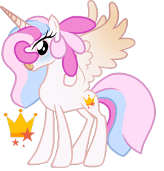 Size: 1152x1200 | Tagged: safe, artist:moonert, imported from derpibooru, oc, oc only, alicorn, pony, alicorn oc, crown, eyelashes, female, horn, jewelry, mare, regalia, simple background, smiling, solo, transparent background, wings