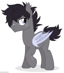 Size: 2296x2612 | Tagged: safe, artist:suramii, imported from derpibooru, oc, oc:star haze, bat pony, pony, male, simple background, solo, stallion, transparent background