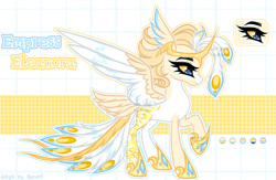 Size: 2000x1300 | Tagged: safe, artist:henori_artist, imported from derpibooru, oc, oc only, alicorn, pony, alicorn oc, base used, eyelashes, female, horn, mare, raised hoof, reference sheet, solo, wings