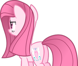 Size: 1014x869 | Tagged: safe, artist:tanahgrogot, imported from derpibooru, oc, oc:annisa trihapsari, earth pony, pony, annibutt, base used, butt, earth pony oc, female, long hair, mane, mare, medibang paint, plot, rear, simple background, solo, tail, transparent background, unamused