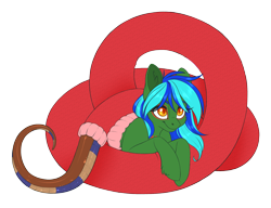 Size: 1932x1483 | Tagged: safe, artist:silkensaddle, imported from derpibooru, oc, oc only, oc:fengari, lamia, original species, pony, snake, snake pony, clothes, simple background, solo, sweater, transparent background