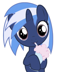 Size: 900x1073 | Tagged: safe, artist:foxyfell1337, imported from derpibooru, dj pon-3, vinyl scratch, original species, pony, female, filly, foal, race swap, simple background, solo, transparent background, umbra pony