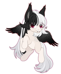 Size: 2225x2696 | Tagged: safe, artist:strangle12, imported from derpibooru, oc, oc only, pegasus, pony, base used, ear fluff, eyelashes, female, mare, pegasus oc, rearing, simple background, smiling, solo, spread wings, transparent background, wings