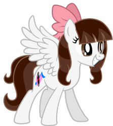 Size: 2315x2590 | Tagged: safe, artist:cayfie, imported from derpibooru, oc, oc only, oc:jennabun, pegasus, pony, female, high res, mare, pegasus oc, simple background, solo, transparent background, vector