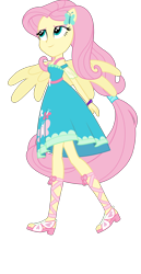 Size: 3150x6120 | Tagged: safe, artist:sarklesrar, imported from derpibooru, fluttershy, equestria girls, 2021, clothes, cutie mark on clothes, pony ears, simple background, transparent background, vector, wings