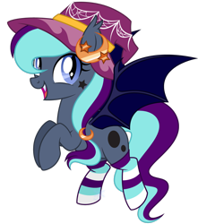 Size: 2302x2606 | Tagged: safe, artist:cayfie, imported from derpibooru, oc, oc only, oc:witch hunt, bat pony, clothes, cute, female, high res, ocbetes, simple background, socks, solo, striped socks, transparent background, vector