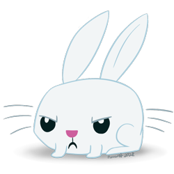 Size: 720x720 | Tagged: safe, artist:parronist, imported from derpibooru, angel bunny, rabbit, angel bunny is not amused, animal, g4, g4 to g5, g5, generation leap, male, simple background, solo, transparent background, unamused, vector, wat