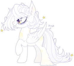 Size: 2600x2307 | Tagged: safe, artist:strangle12, imported from derpibooru, oc, oc only, pegasus, pony, base used, eyelashes, female, mare, pegasus oc, simple background, smiling, solo, white background, wings