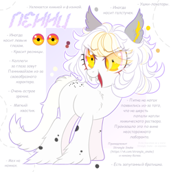 Size: 1306x1310 | Tagged: safe, artist:strangle12, imported from derpibooru, oc, oc only, cat, cat pony, original species, pony, base used, cyrillic, ear fluff, eyelashes, female, mare, open mouth, reference sheet, russian, solo, translation request