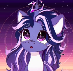 Size: 1500x1460 | Tagged: safe, artist:radioaxi, imported from derpibooru, oc, oc only, pony, unicorn, solo