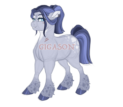 Size: 3200x2800 | Tagged: safe, artist:gigason, imported from derpibooru, oc, oc:agate pie, earth pony, pony, female, magical lesbian spawn, mare, obtrusive watermark, offspring, parent:clear sky, parent:maud pie, simple background, solo, transparent background, watermark