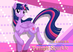 Size: 1581x1138 | Tagged: safe, artist:rily, imported from derpibooru, twilight sparkle, alicorn, pony, g4, jumping, magic, older, older twilight, purple eyes, smiling, twilight sparkle (alicorn)