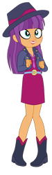 Size: 1086x3608 | Tagged: safe, artist:gmaplay, imported from derpibooru, ginger owlseye, human, equestria girls, alternate clothes, fedora, hat, simple background, solo, transparent background