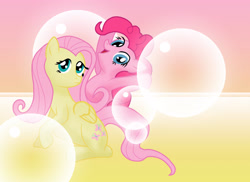 Size: 2872x2088 | Tagged: safe, artist:wildy71090, imported from derpibooru, fluttershy, pinkie pie, earth pony, pegasus, pony, 2012, duo, female, mare