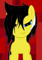 Size: 1216x1728 | Tagged: safe, artist:rugalack moonstar, imported from derpibooru, oc, oc only, oc:zedwin, pony, solo, wallpaper