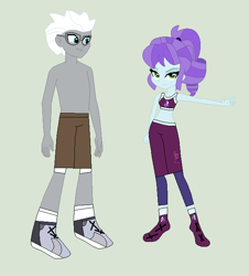 Size: 606x670 | Tagged: safe, artist:matthewjabeznazarioa, imported from derpibooru, covalent bond, crystal lullaby, human, equestria girls, crossover, exeron fighters, exeron outfit, lullabybond, martial arts kids, martial arts kids outfit