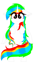 Size: 1440x2560 | Tagged: safe, artist:poncutes, imported from derpibooru, oc, oc only, oc:poncutes, alicorn, pony, bipedal, chest fluff, cute, ear fluff, floppy ears, looking at you, ocbetes, original character do not steal, simple background, solo, transparent background